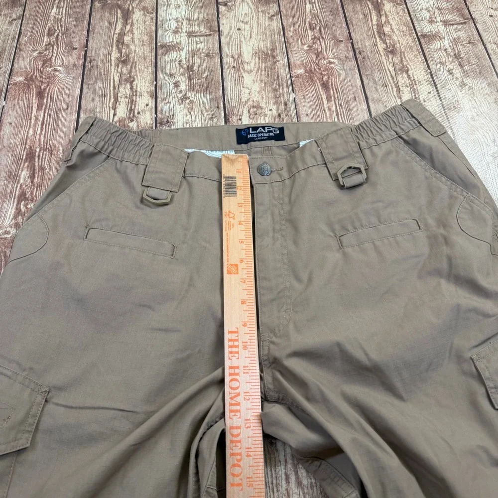 LAPG Basic Operator Cargo Pants Mens 40 x 32 Coyote Brown Ripstop Tactical